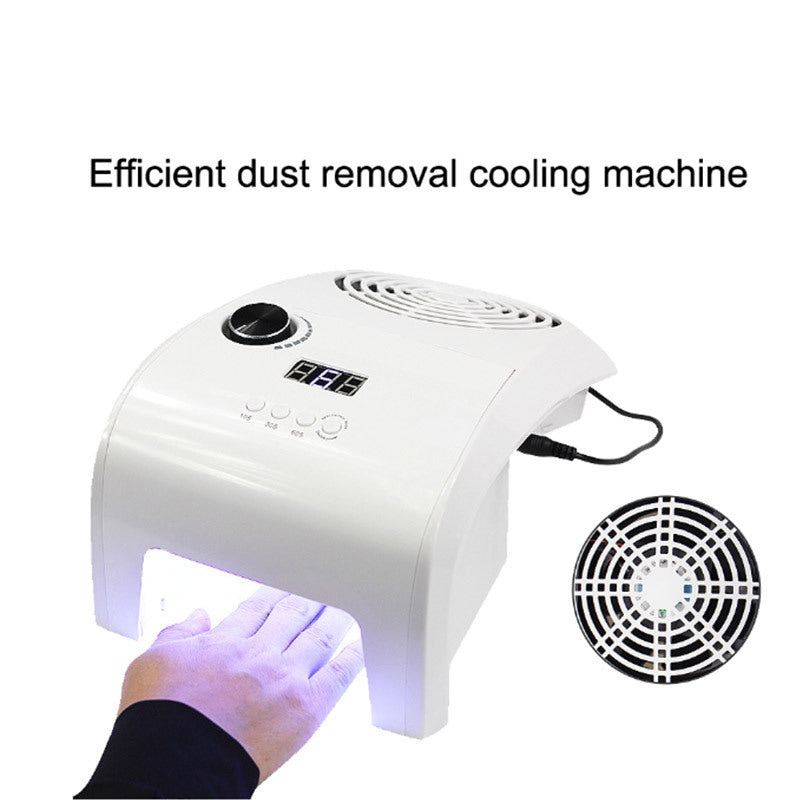 2-in-1 Nail Dust Collector and UV LED Nail Lamp