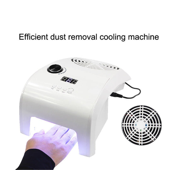 2-in-1 Nail Dust Collector and UV LED Nail Lamp