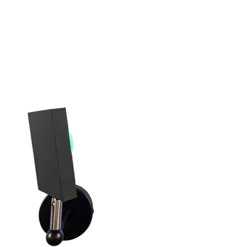 Sunset projection wall lamp creating warm ambient bedroom lighting