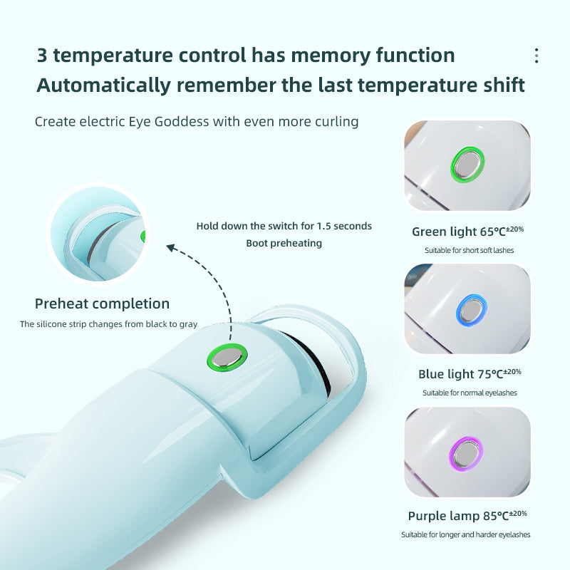 Electric Heated Eyelash Curler