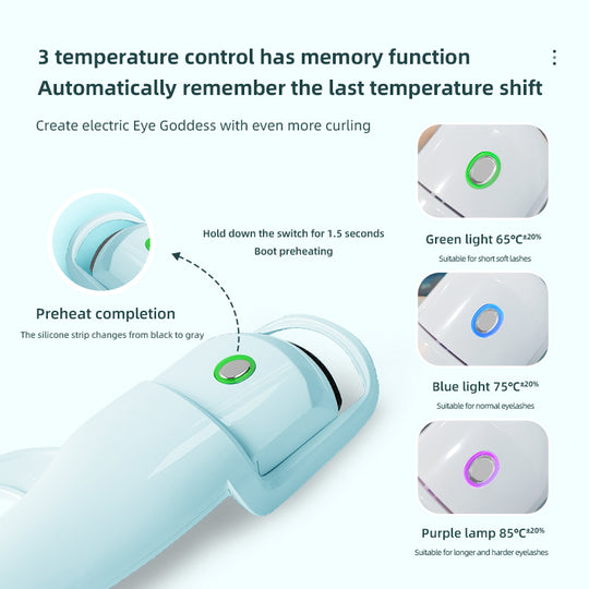 Electric Heated Eyelash Curler