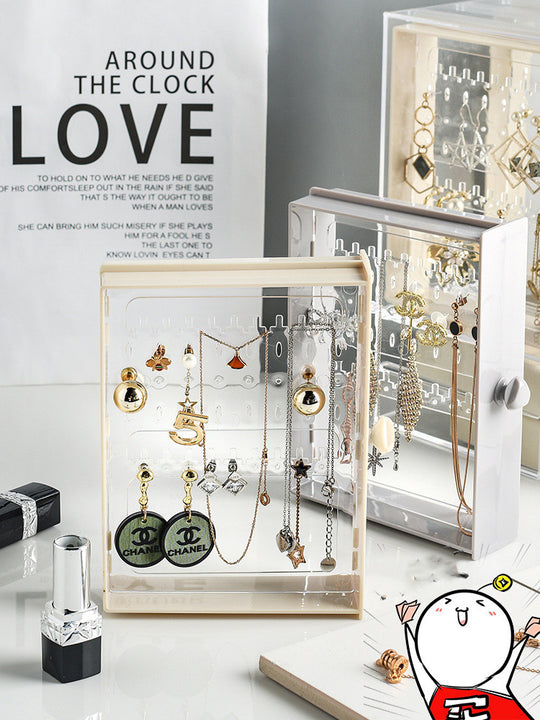 Transparent Jewelry Organizer Box