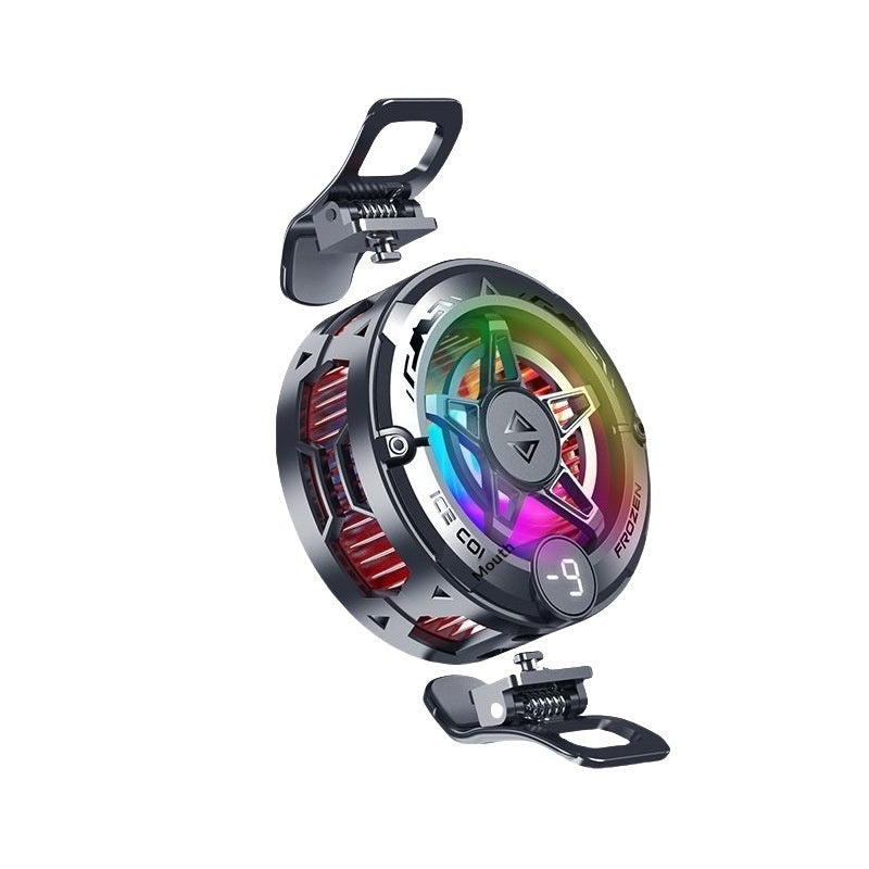 Magnetic phone cooler for mobile gaming